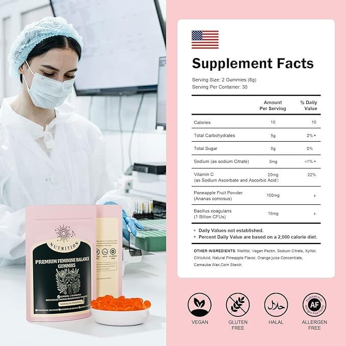 Premium Feminine Balance Gummies